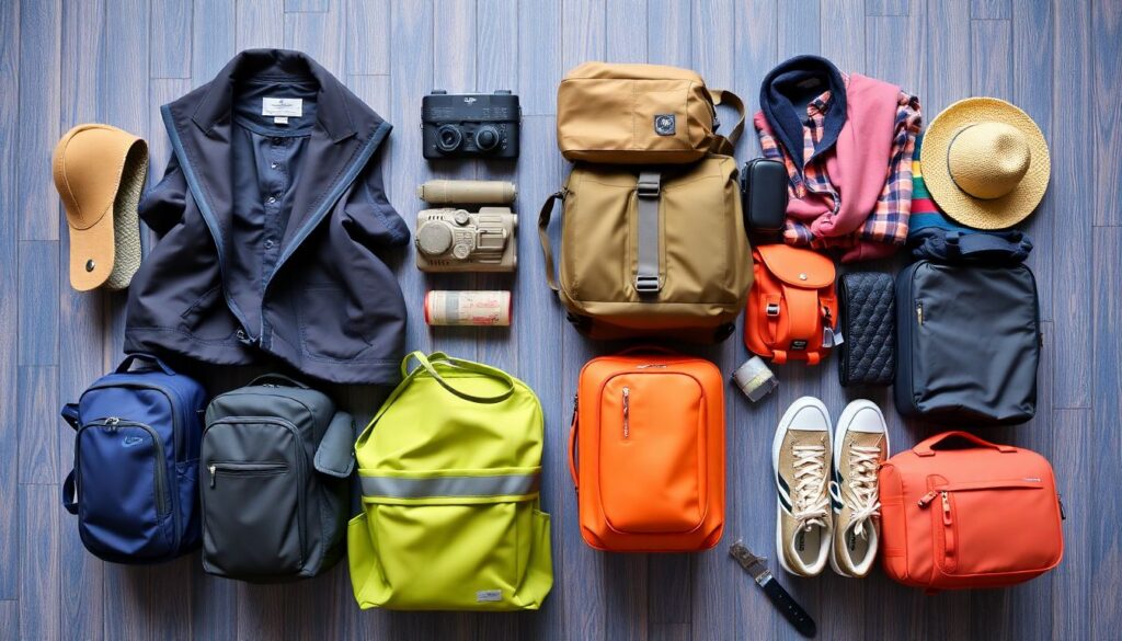 Советы по упаковке для экономной поездки - иллюстрация