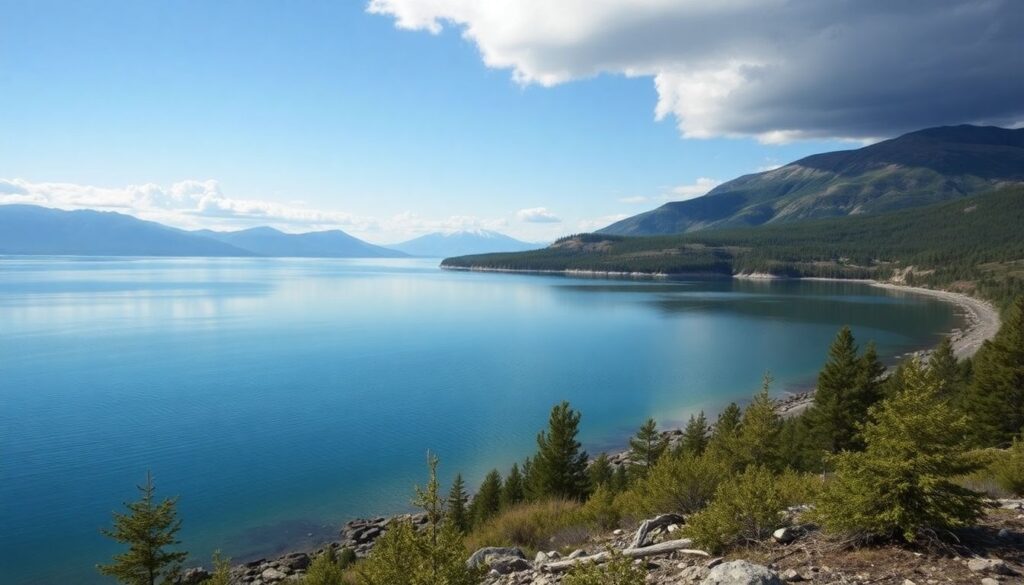 Маршруты по регионам с уникальными природными резервуарами - иллюстрация