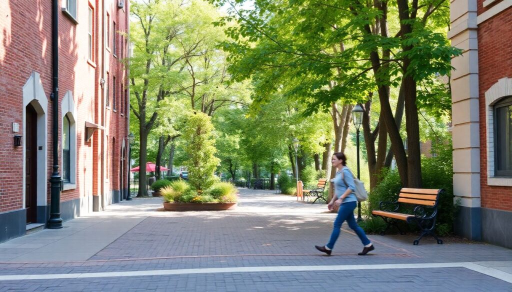 Где найти бюджетные маршруты по городским паркам и аллеям - иллюстрация