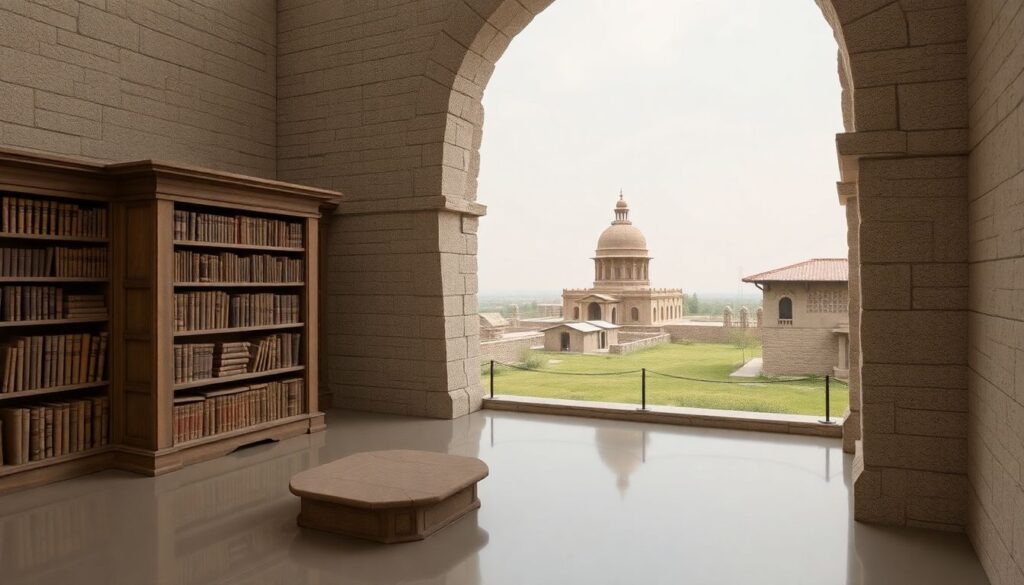 Маршруты по регионам с богатой архитектурной историей - иллюстрация