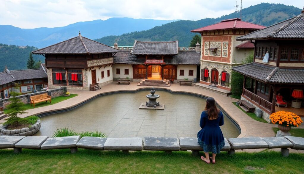 Маршруты по музеям народного искусства и ремесел - иллюстрация