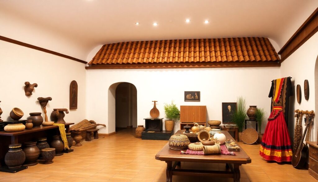 Маршруты по музеям этнографии и фольклора - иллюстрация