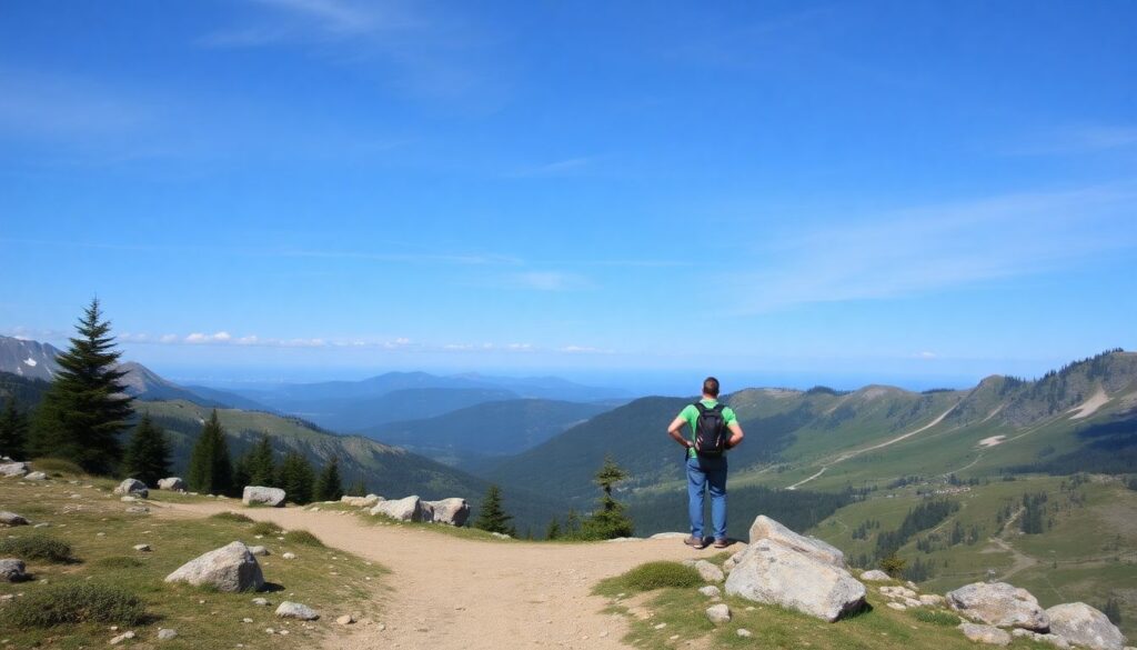 Лучшие маршруты по России для пешего треккинга выходного дня - иллюстрация