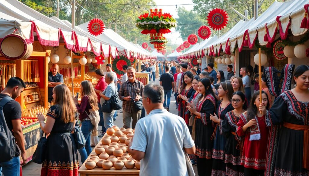 Культурное погружение: ярмарки ремёсел и народные традиции - иллюстрация