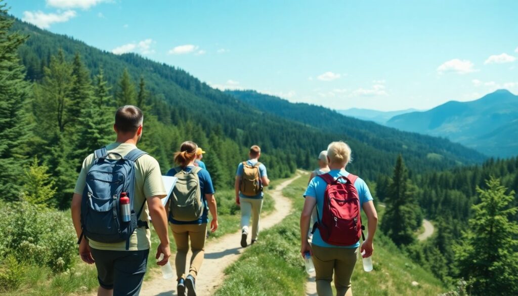 Лучшие треккинговые тропы для начинающих по летним маршрутам - иллюстрация