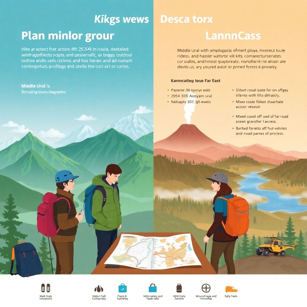 Путешествия по России: лучшие маршруты по Уралу и Дальнему Востоку