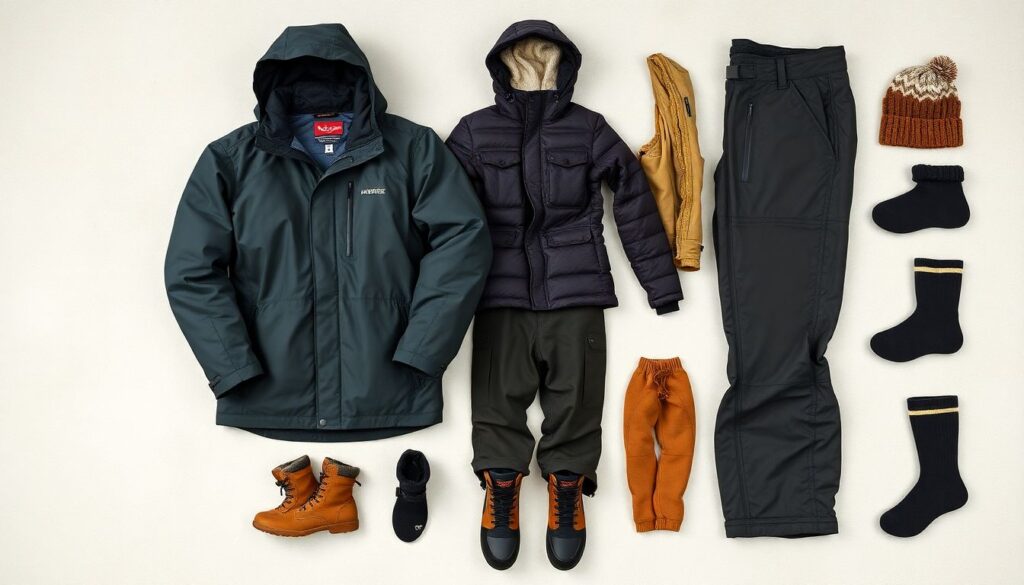 Треккинг и приключения: подготовка к непредвиденным погодным условиям - иллюстрация