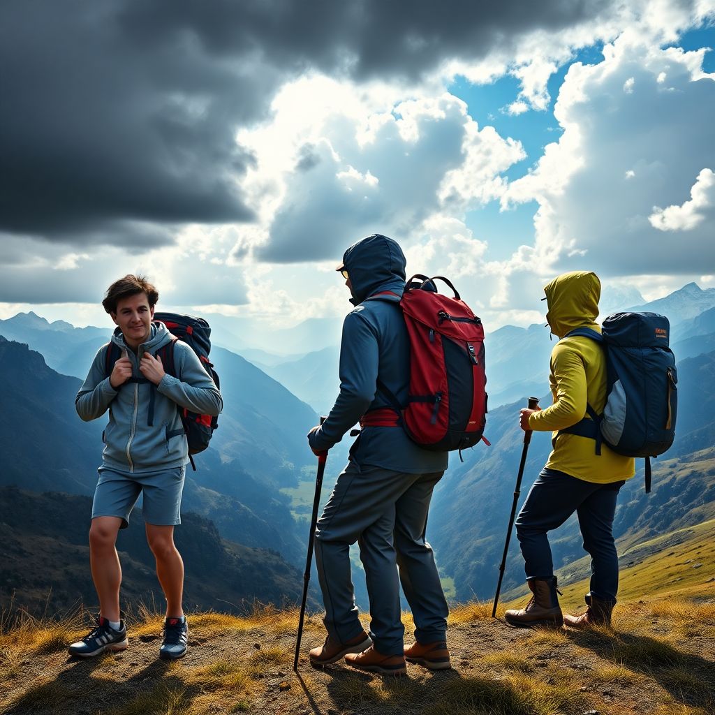 Треккинг и приключения: как подготовиться к непредвиденным погодным условиям