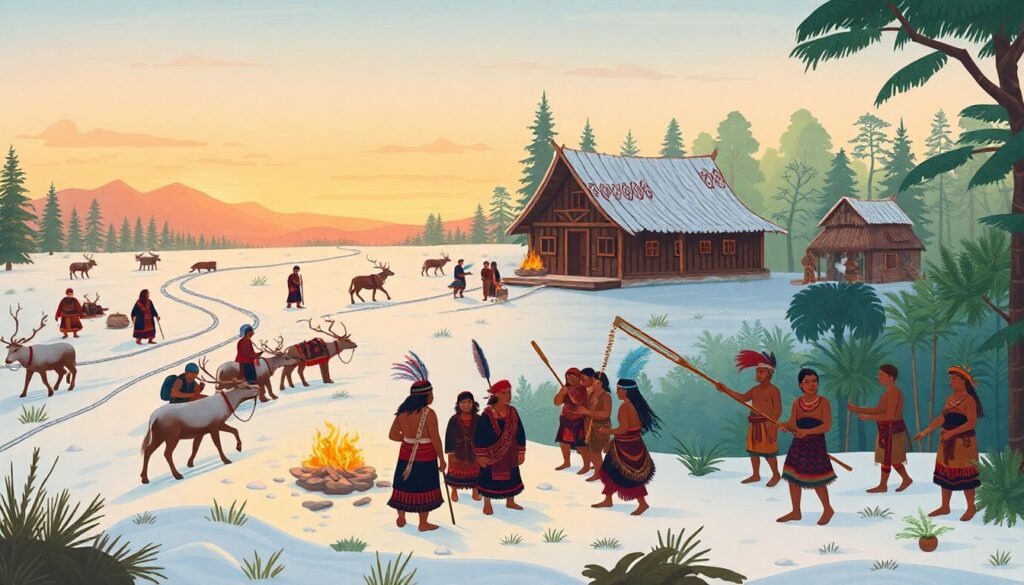 Культурное погружение: коренные народы и их культурные практики - иллюстрация