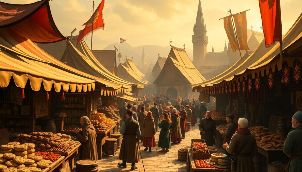 Гастрономический туризм: сезонные ярмарки и базары - иллюстрация