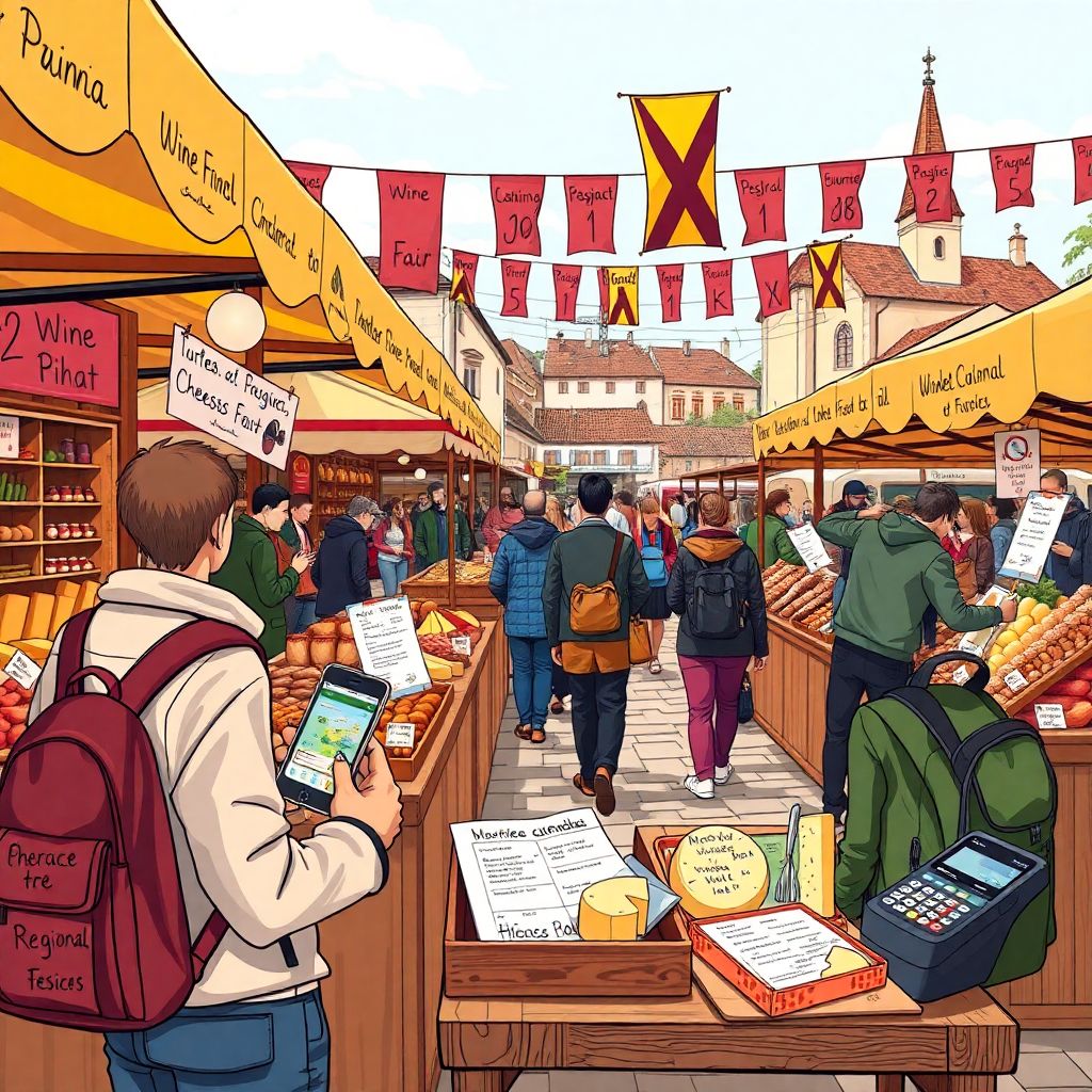 Гастрономический туризм: сезонные ярмарки и базары для гурманов
