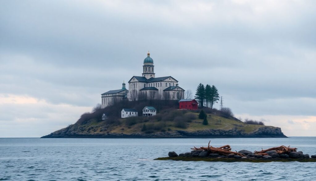 Путешествия по России: маршруты по островам и архипелагам - иллюстрация