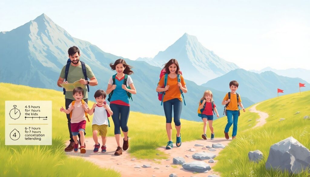 Треккинг и приключения: полиуровневые маршруты для всей семьи - иллюстрация