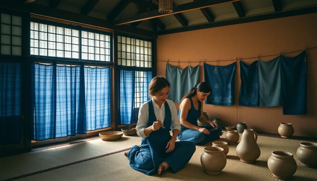 Культурное погружение: мастер-классы и творческие встречи в путешествиях - иллюстрация