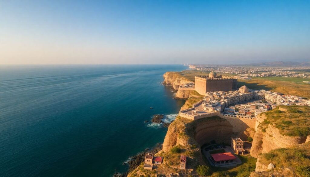 Истории маршрутов: культурные маршруты вдоль береговой линии - иллюстрация