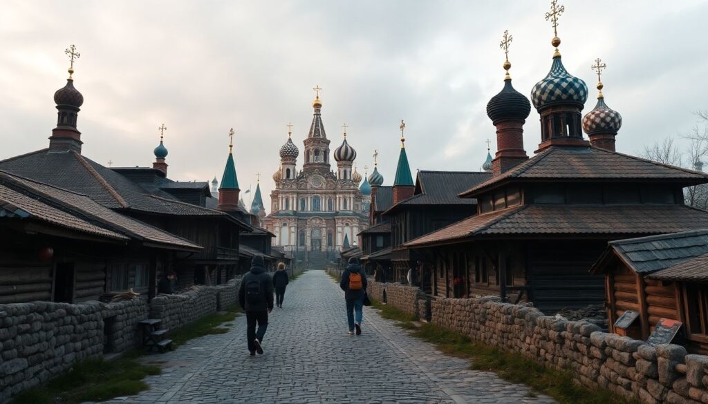 Глубокое культурное погружение в старинные города Золотого кольца - иллюстрация