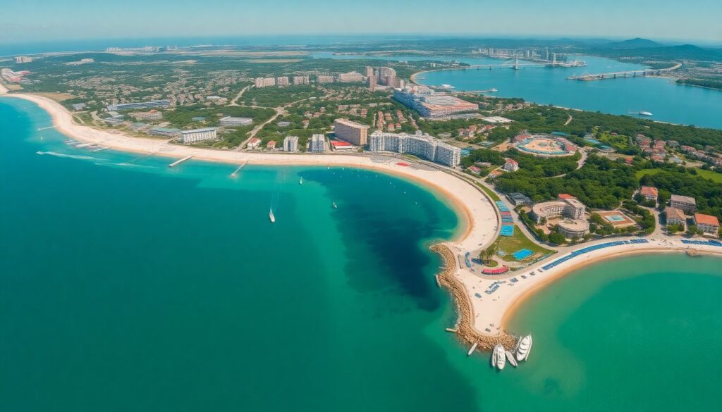 Путешествия по России: маршруты по Черноморскому побережью и Кавказу - иллюстрация