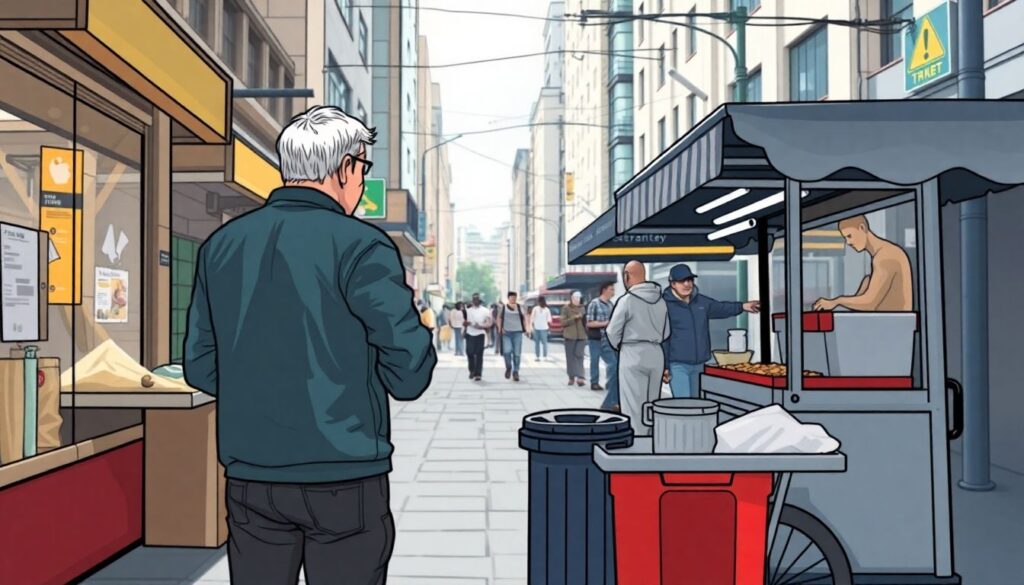 Гастрономические открытия: секреты уличной кухни и рынков - иллюстрация