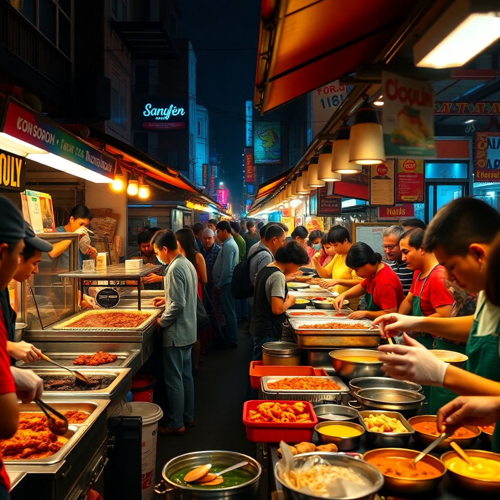 Гастрономические открытия: секреты уличной кухни и рынков разных стран