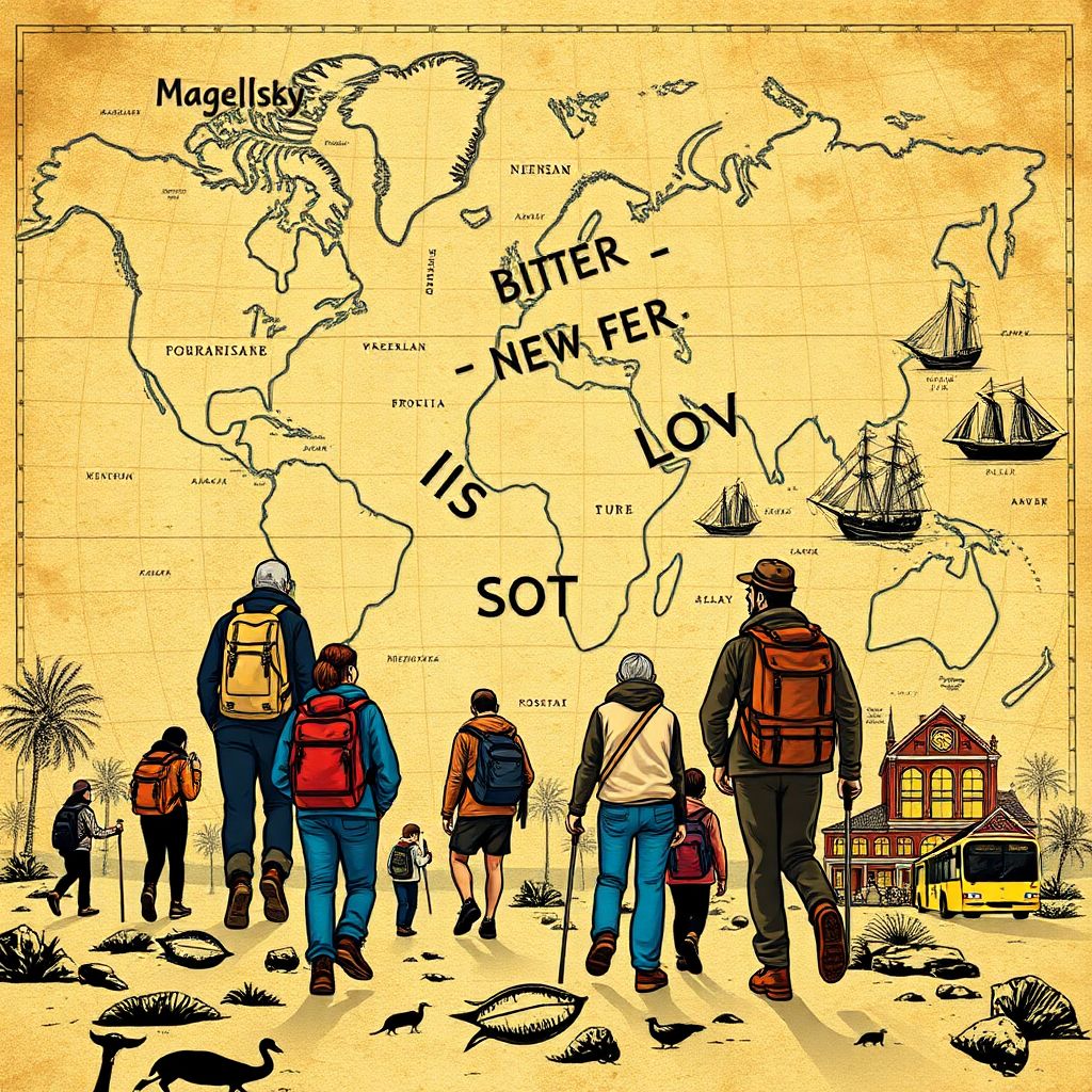 Истории маршрутов: путешествия и маршруты памяти о великих путешественниках