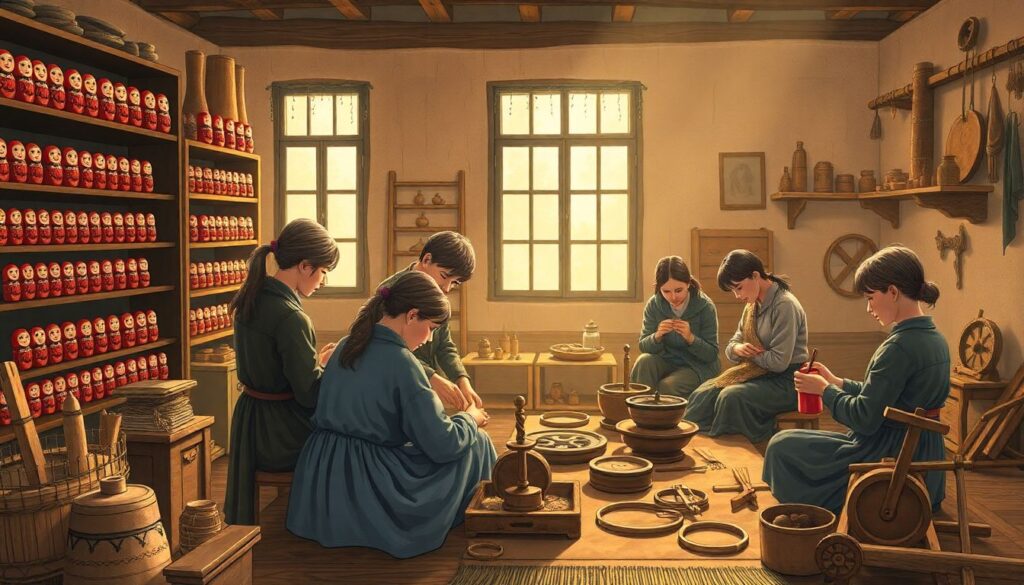 Культурное погружение: ремесленные деревни и их мастерство - иллюстрация