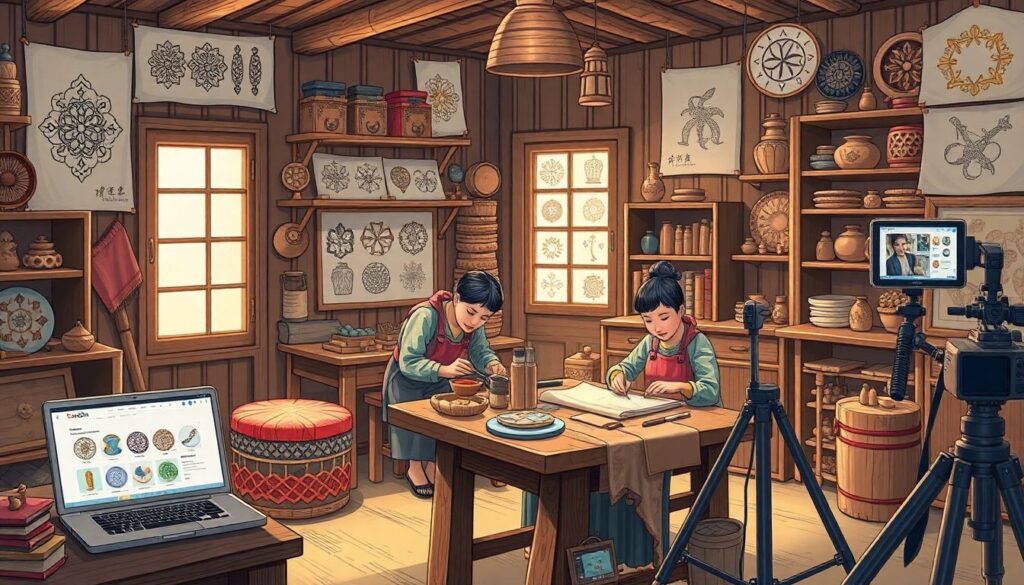 Культурное погружение: ремесленные деревни и их мастерство - иллюстрация