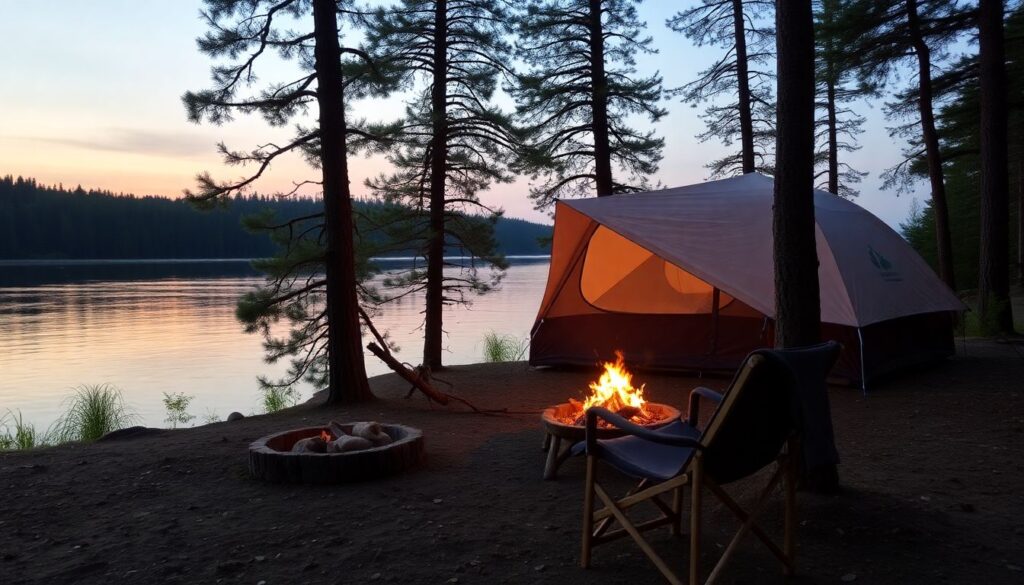 Треккинг и приключения: как находить бесплатные стоянки и ночёвки - иллюстрация