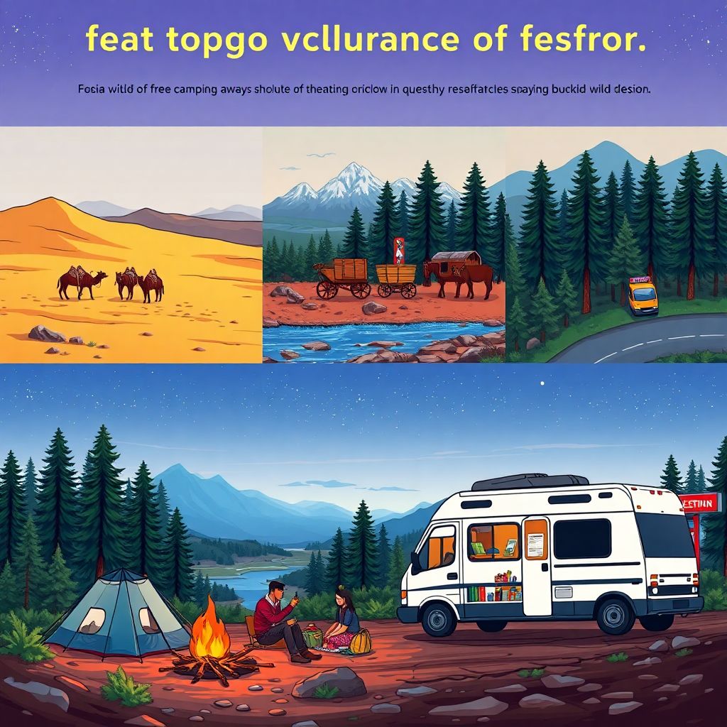 Треккинг и приключения: как найти бесплатные стоянки и ночёвки