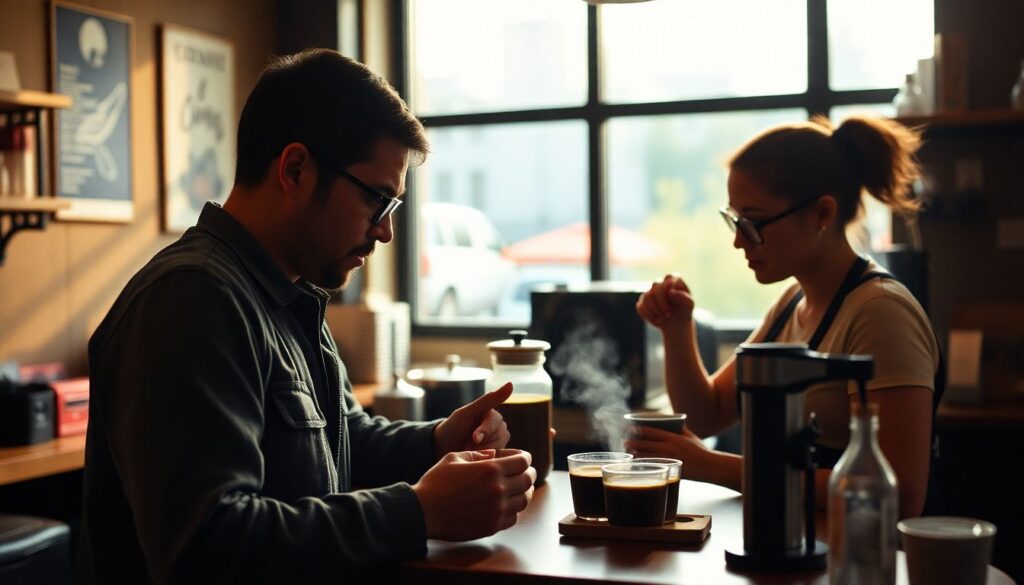 Гастрономическое открытие: кофе-пийка и кофейные маршруты - иллюстрация