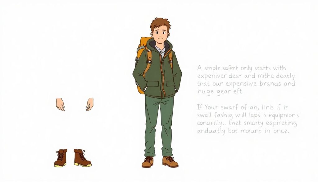 Треккинг и приключения: советы по безопасности в горах и лесах - иллюстрация