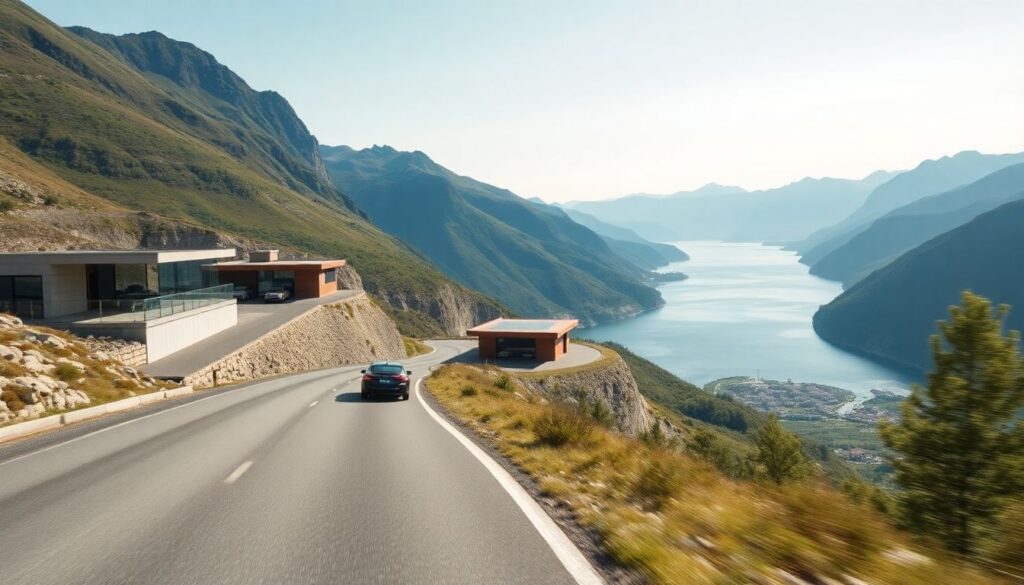 Истории маршрутов: путешествия по легендарным трассам и автострадам - иллюстрация