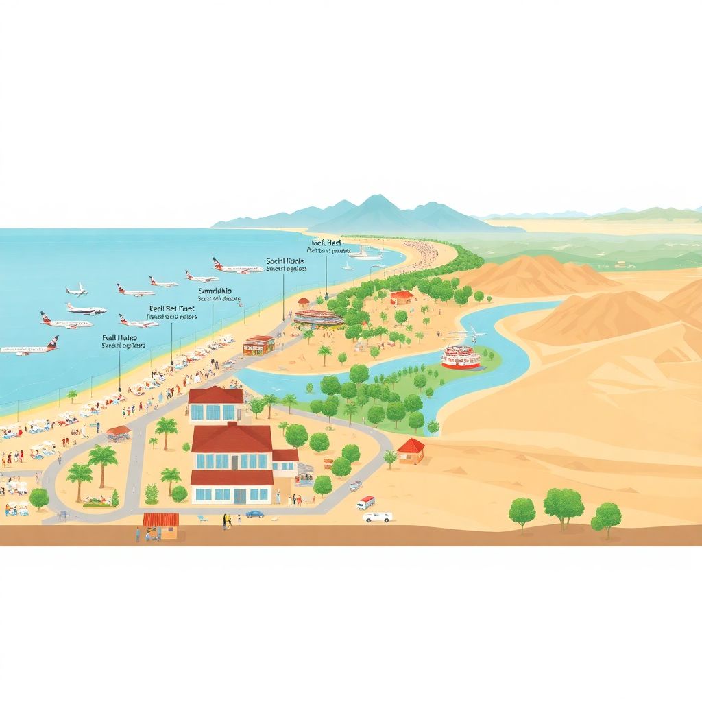 Путешествия по России: маршруты по южным курортам и степным просторам