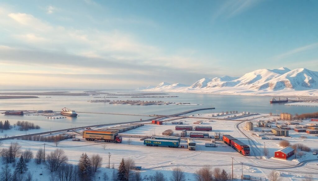 Путешествия по России: маршруты по северным регионам и городам-побратимам - иллюстрация