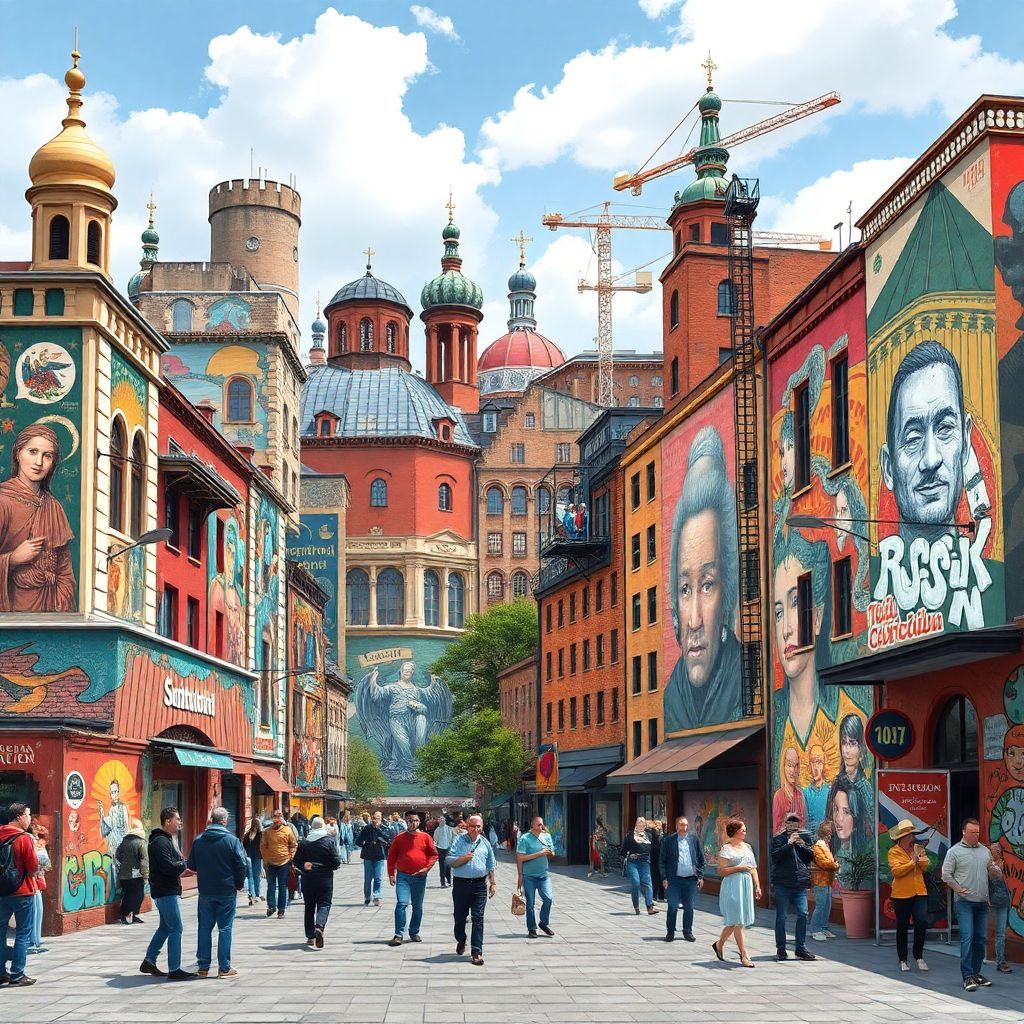 Фестивали уличного искусства в России: как стрит-арт меняет туризм и города