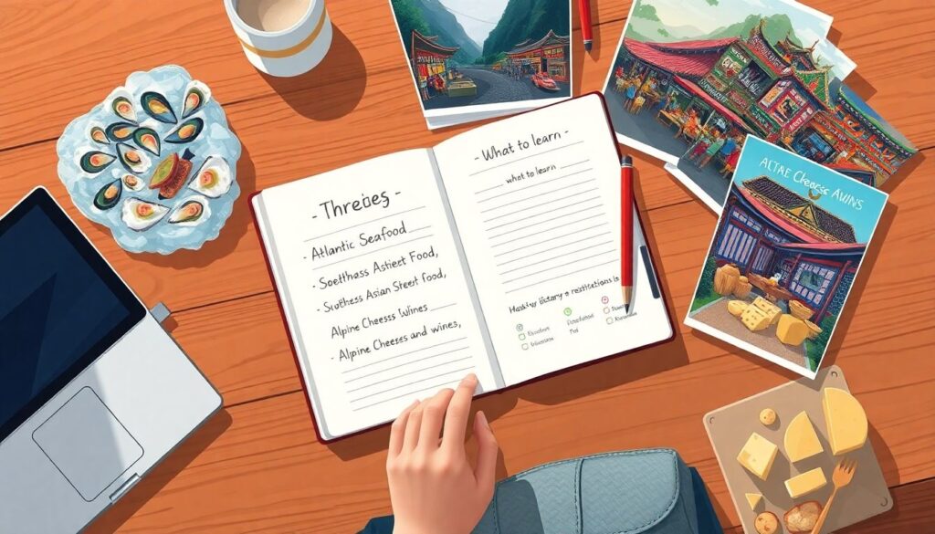 Гастрономические направления: мировые кухни в пути и на маршрутах - иллюстрация