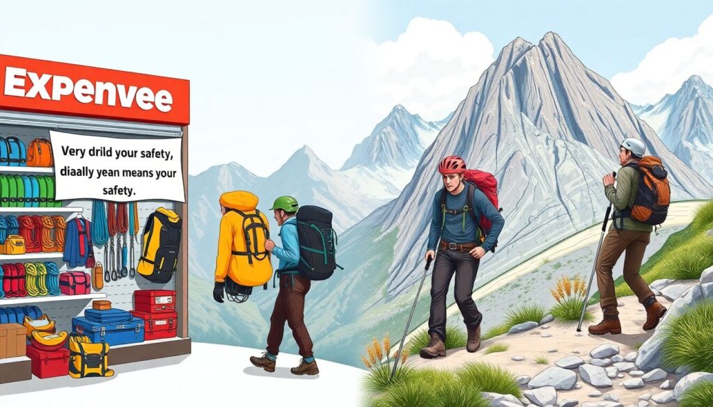 Треккинг и приключения: дневники походов и техники выживания - иллюстрация