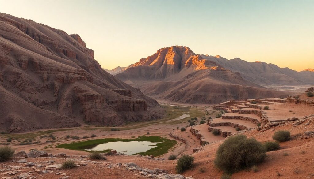 Истории маршрутов: маршруты через старые караваны и караваны - иллюстрация