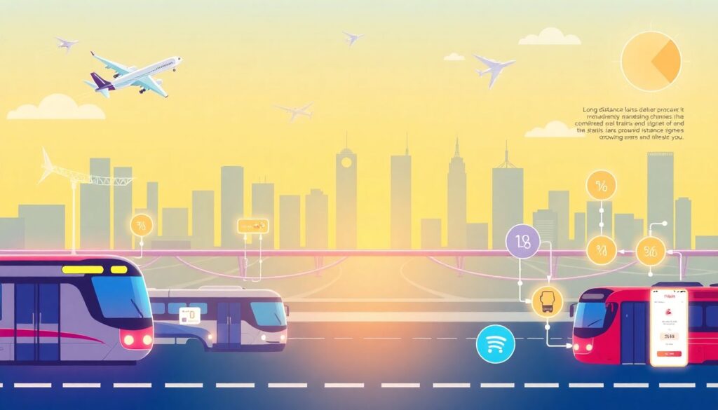 Новости путешествий: обновления по перевозкам на дальние расстояния - иллюстрация