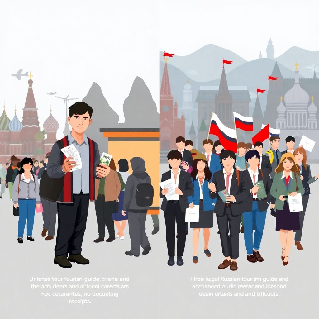 Нелегальные гиды: как они подрывают въездной туризм и рынок России