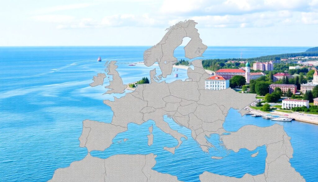 Путешествия по России: маршруты по побережьям Балтики и лиг - иллюстрация
