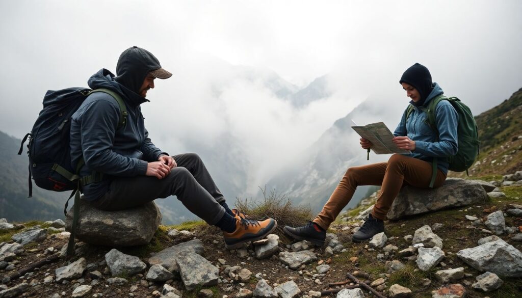 Треккинг и приключения: тропы легендарных походов и маршрутов - иллюстрация