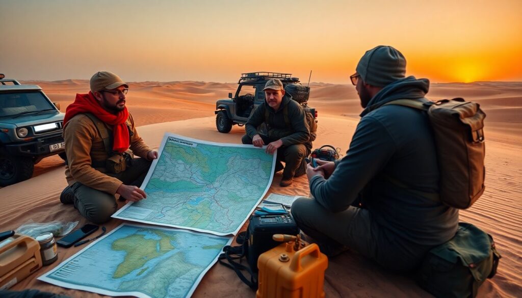 Истории маршрутов: маршруты сквозь пустыни и степи - иллюстрация