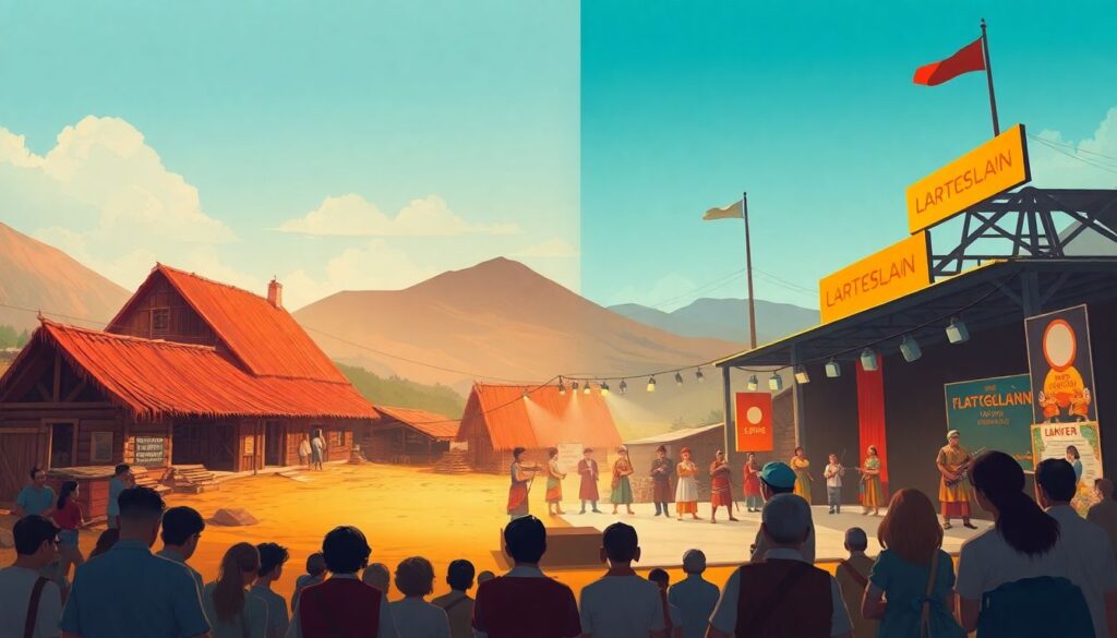 Культурное погружение: фестивали и ярмарки ремесел в регионах - иллюстрация