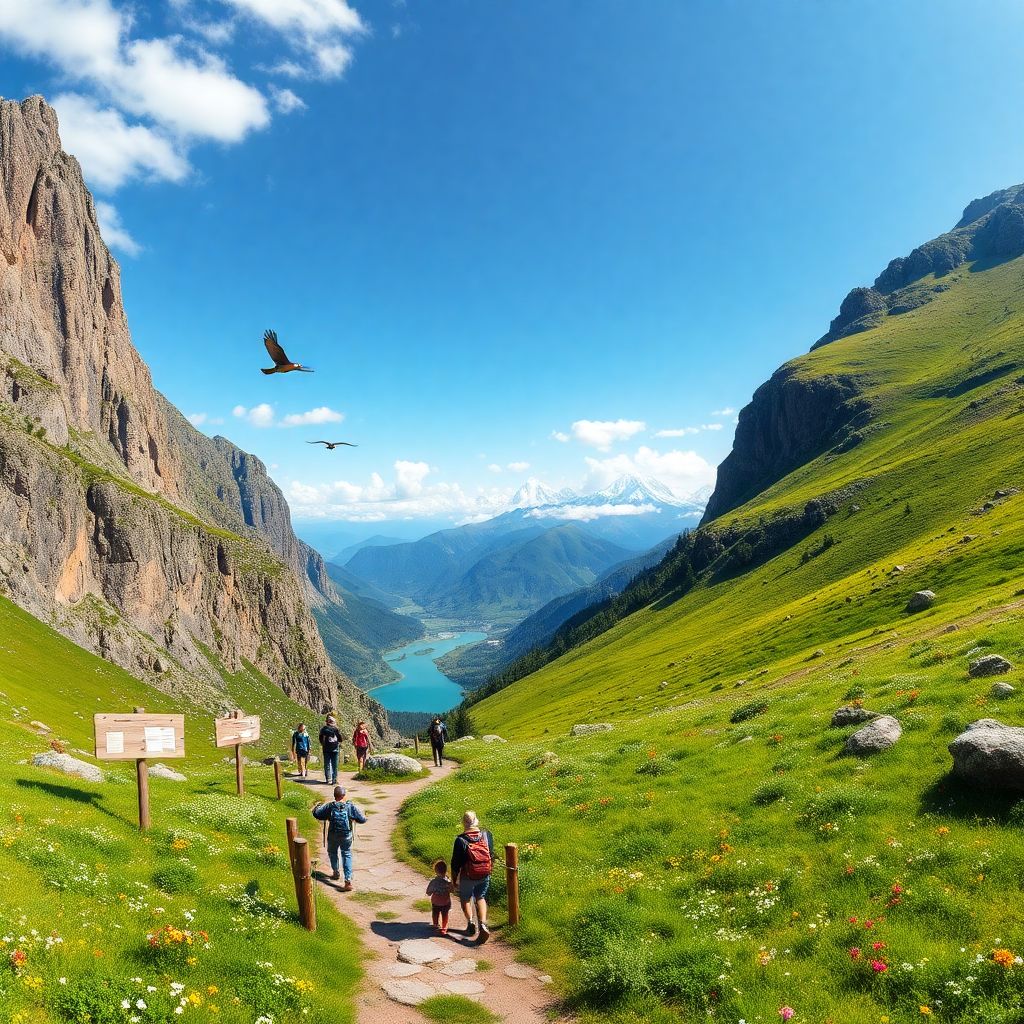 Национальные парки Северного Кавказа: живописные ущелья, плато и экотуризм