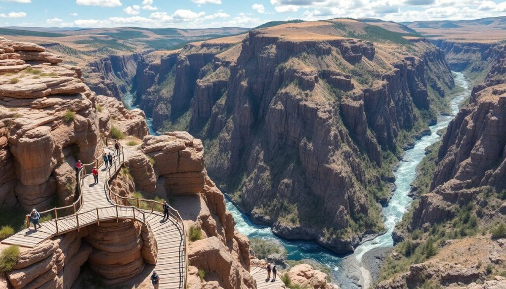 Путешествия по России: маршруты по сказочным долинам и каньонам - иллюстрация