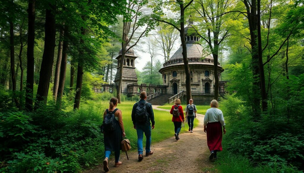 Истории маршрутов: тропы славянских храмов и древних троп - иллюстрация