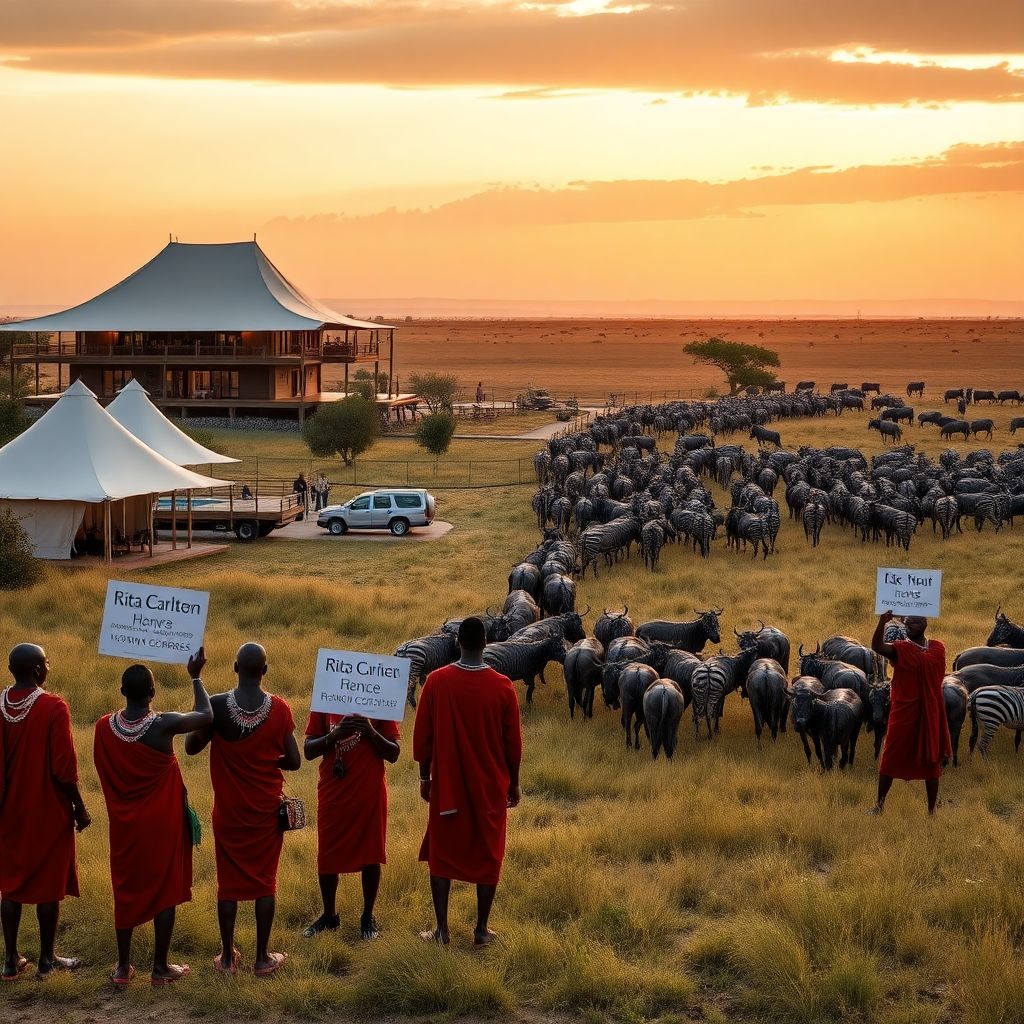 Сафари в Кении и скандал вокруг ritz-carlton Масаи-Мара: цена элитного туризма