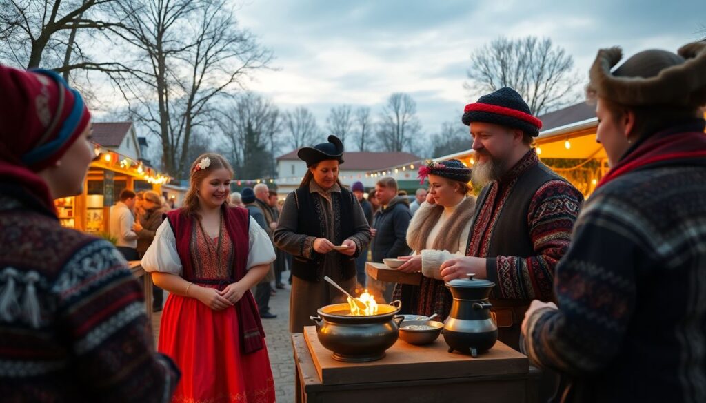 Культурное погружение: исторические костюмы и реконструкции событий - иллюстрация