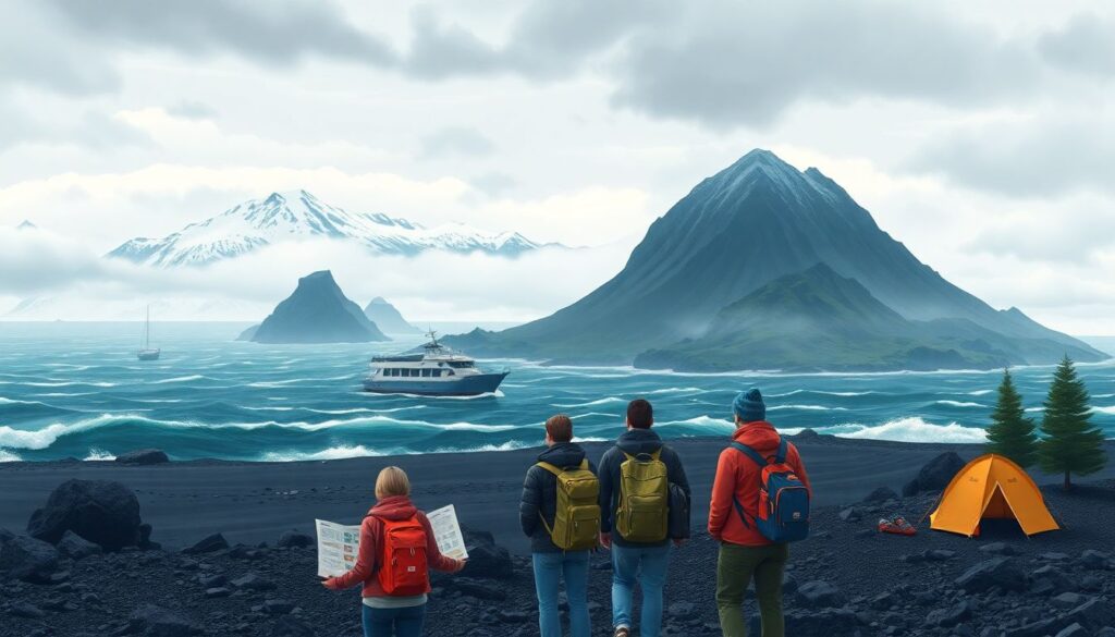 Путешествия по России: маршруты по Сахалину и Курильским островам - иллюстрация