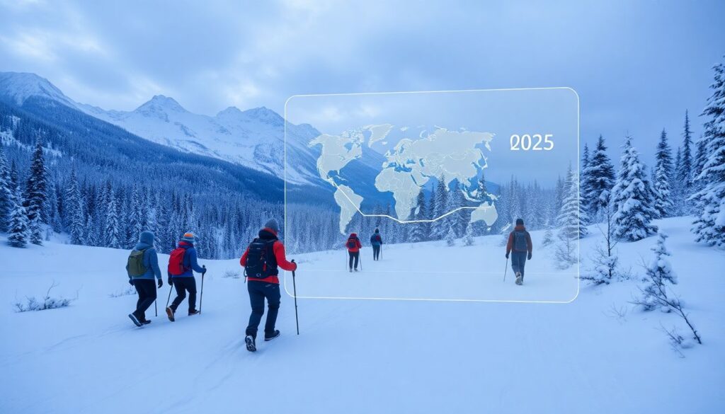 Треккинг и приключения: дневники походов по зимним тропам - иллюстрация